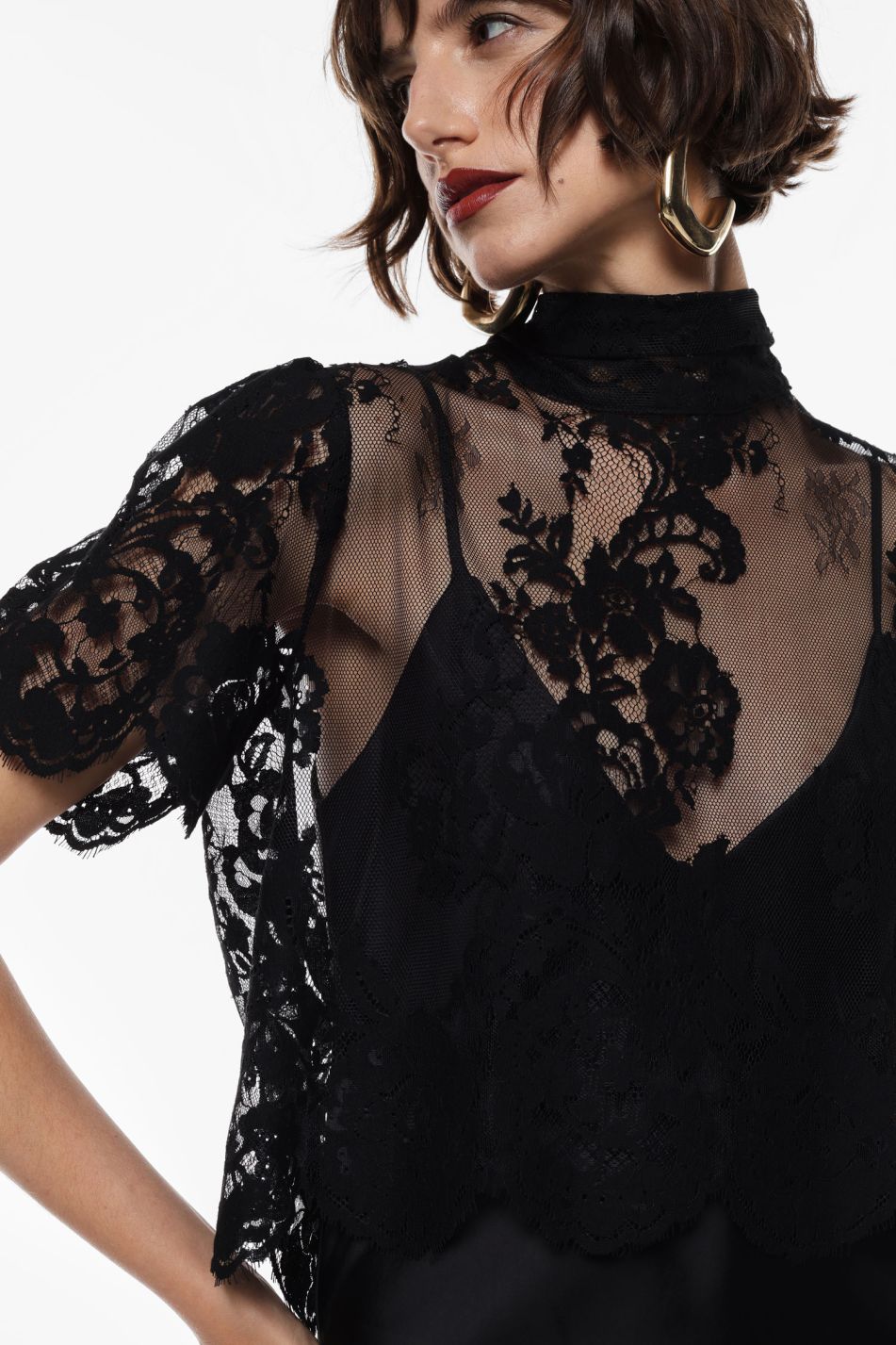 Jaqueta Renda Imperial Fashion