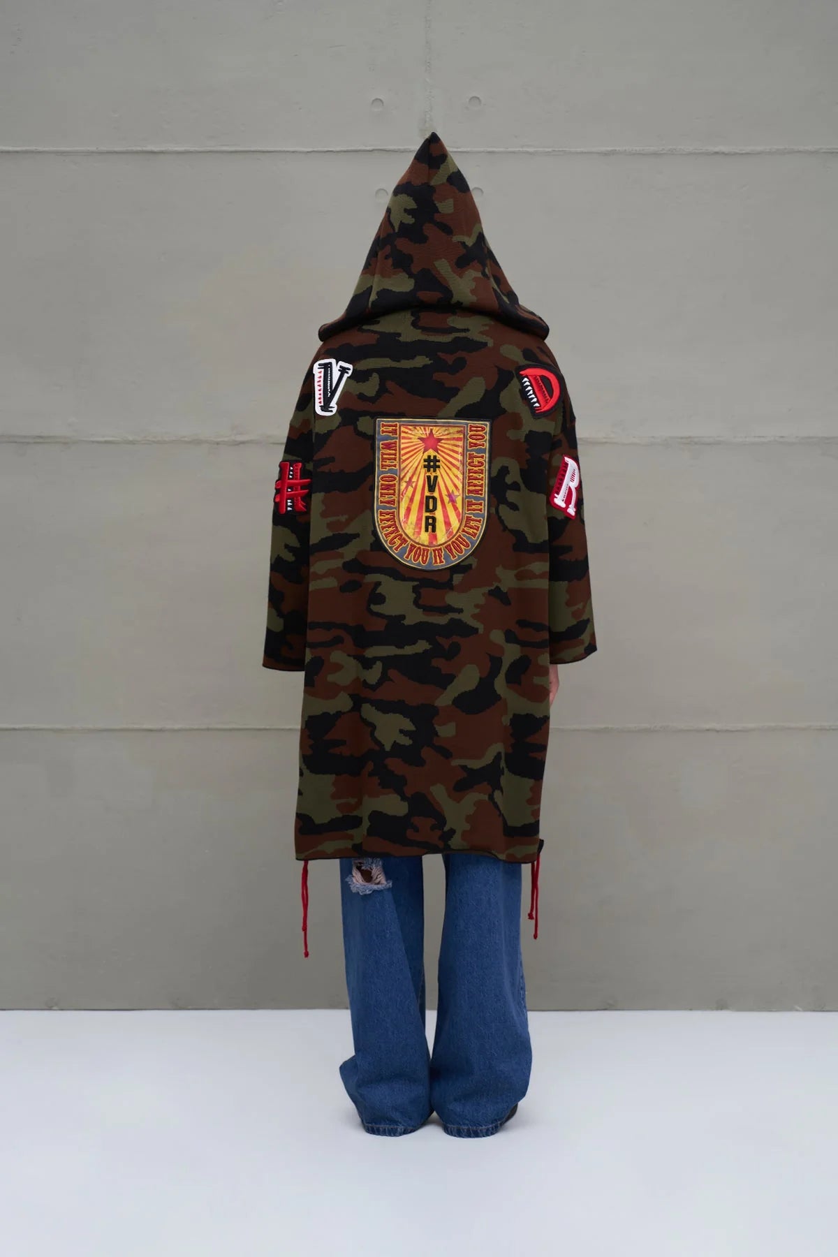 Cardigan Camouflage VDR