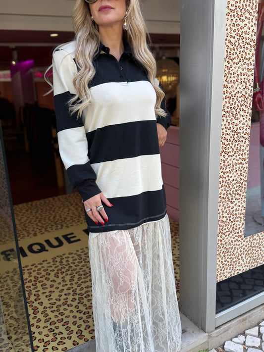 Vestido Riscas Vicolo