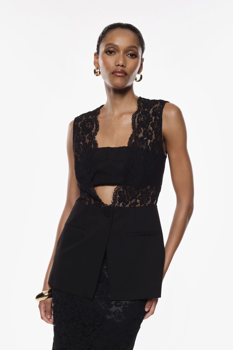 Colete Renda Imperial Fashion