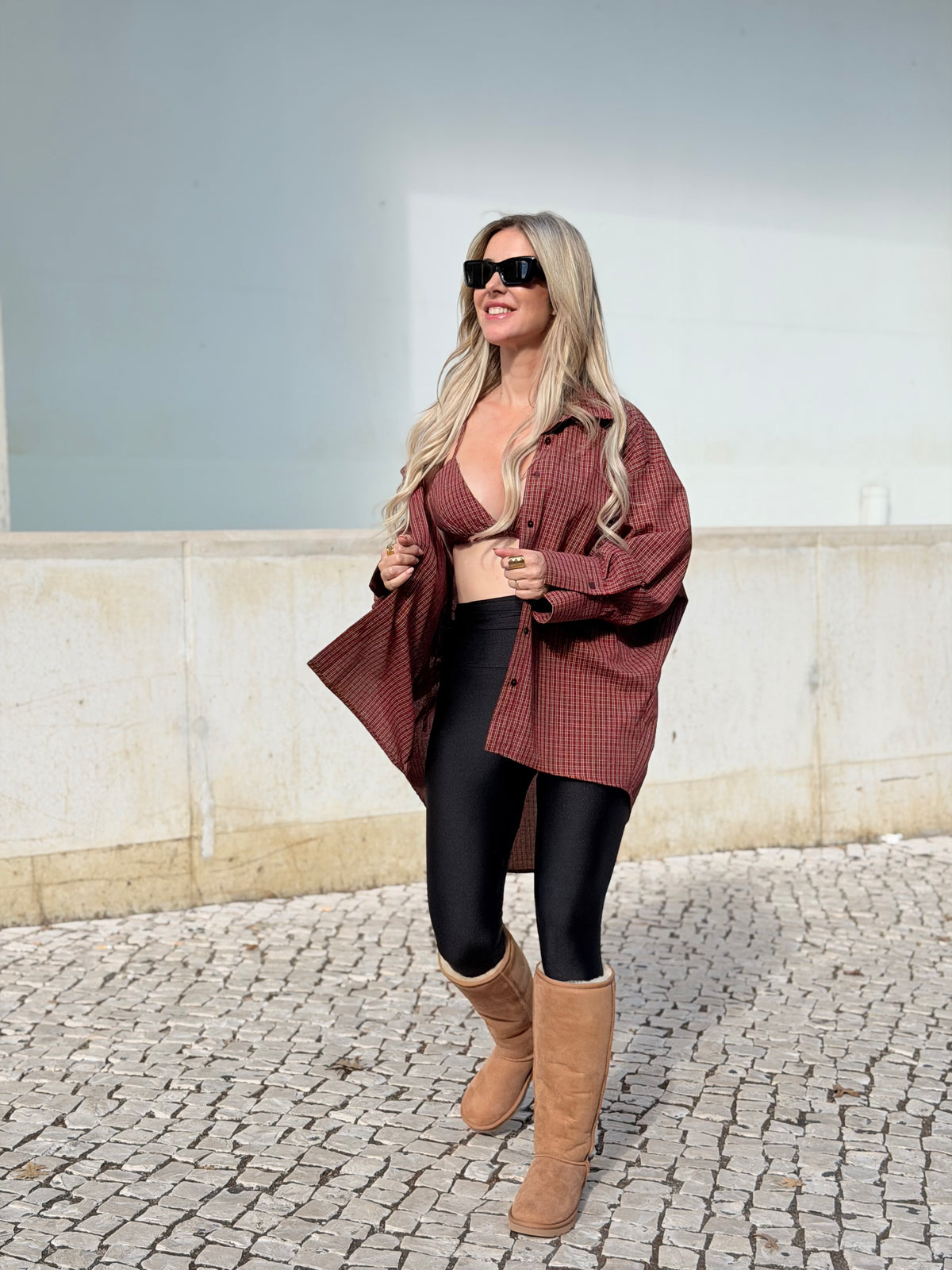 Camisa com Top Triângulo Vicolo