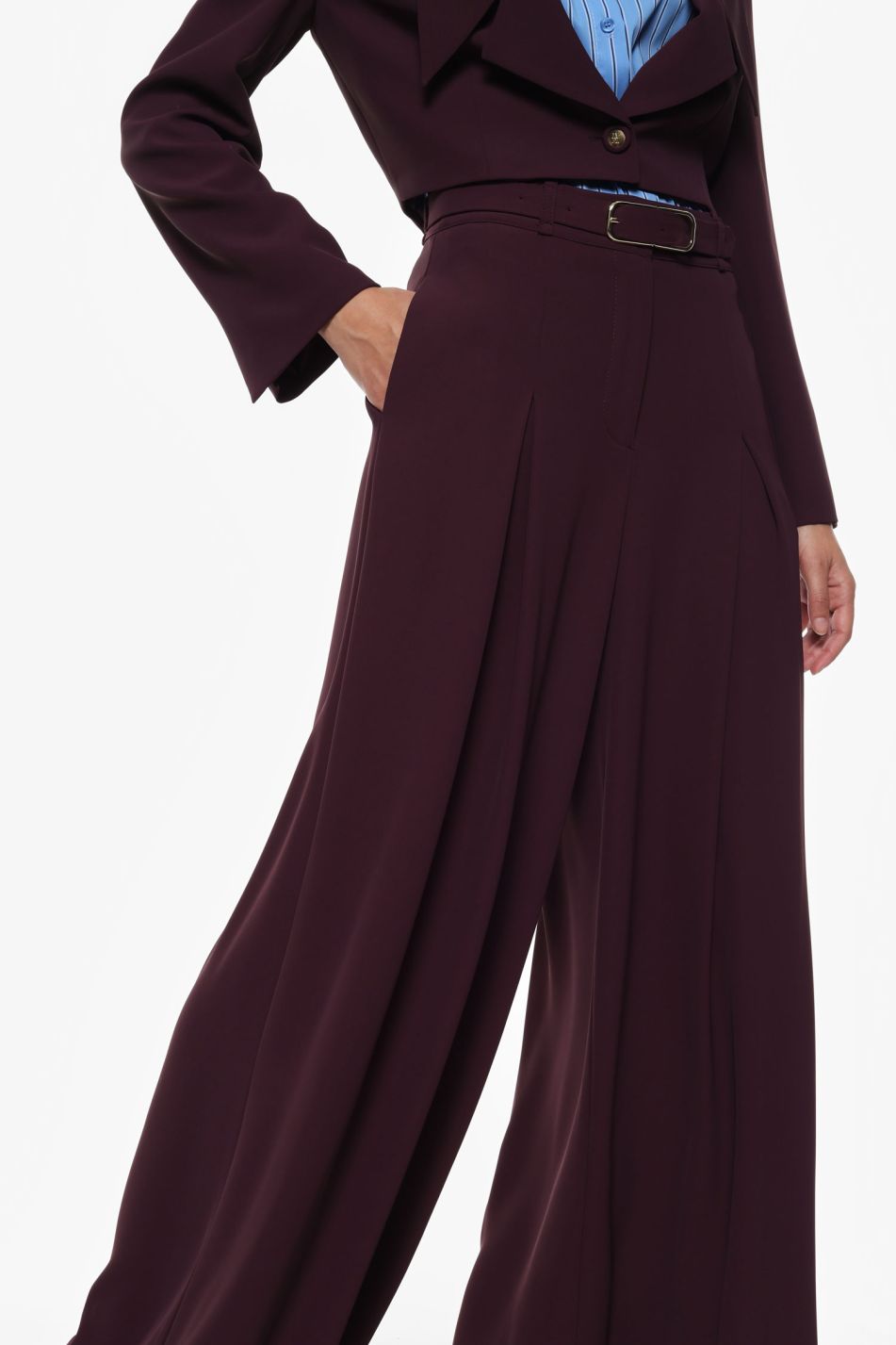 Pantalones Bordeaux Imperial Fashion