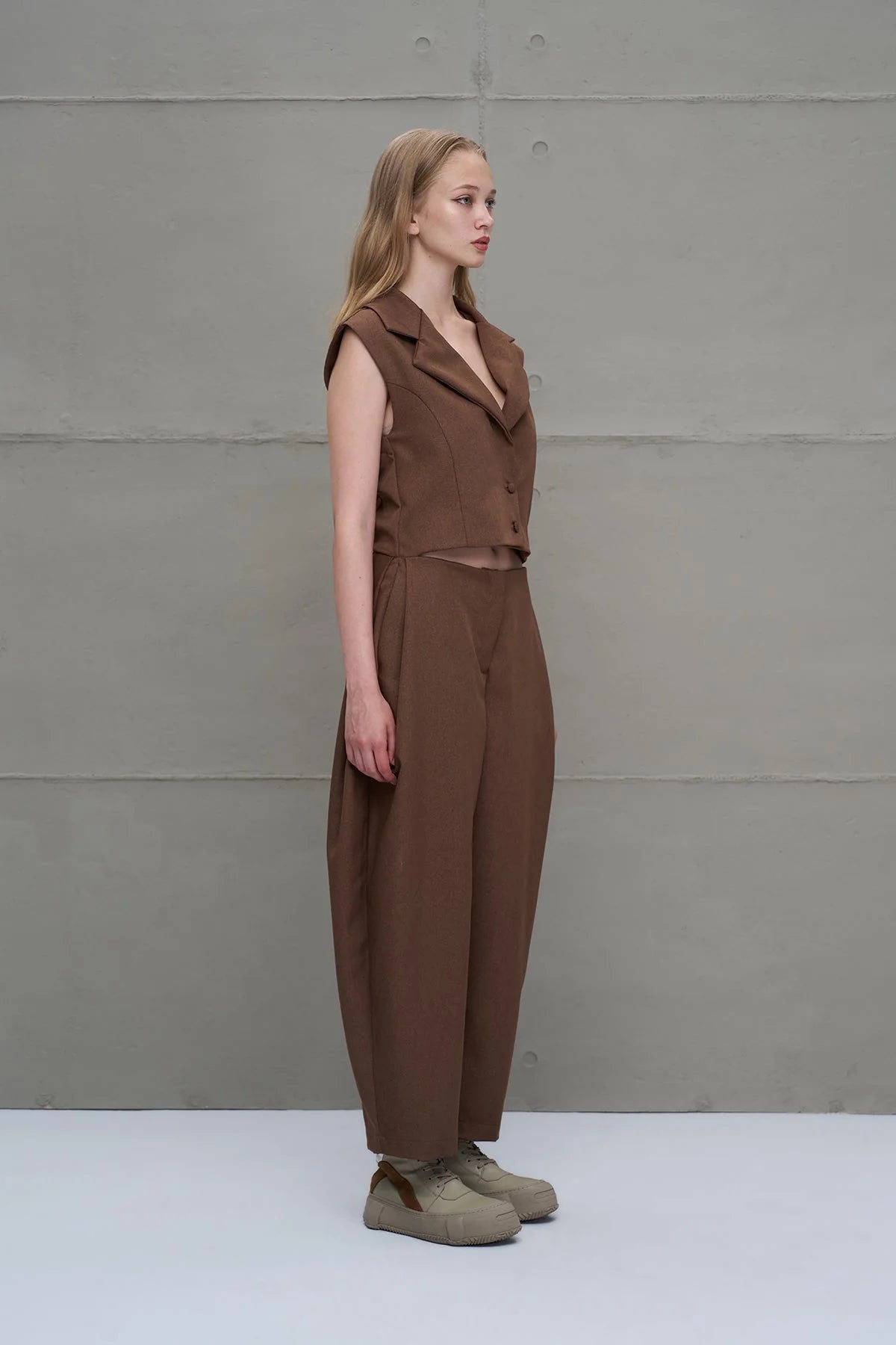 Jumpsuit Brown 18202 VDR Clothes