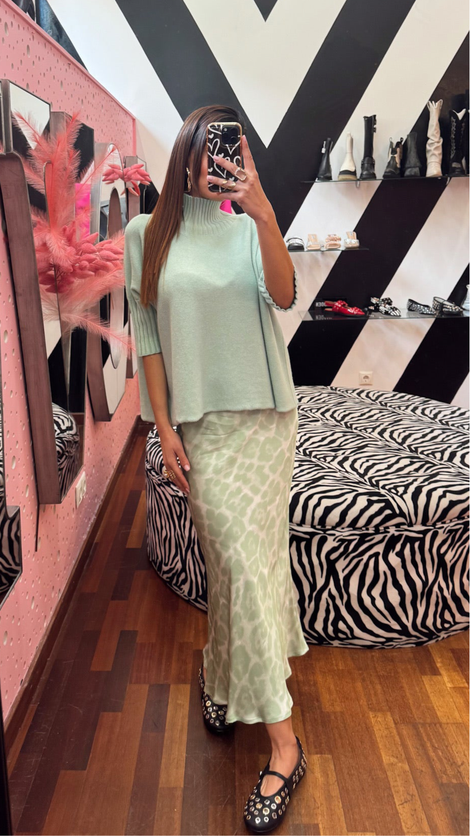 Skirt / Saia GHI5JMM Imperial Fashion
