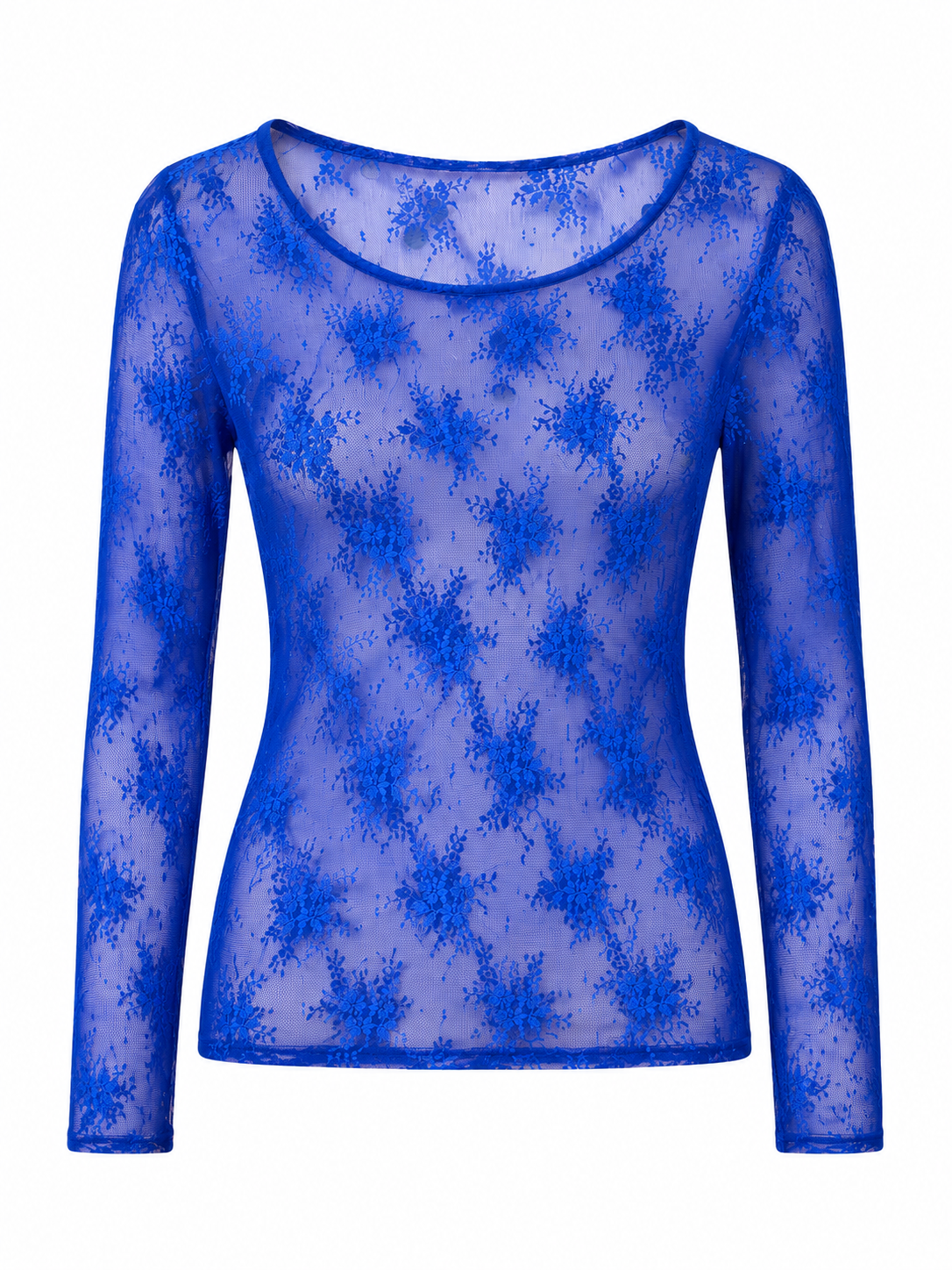 Camisola Renda Azulão