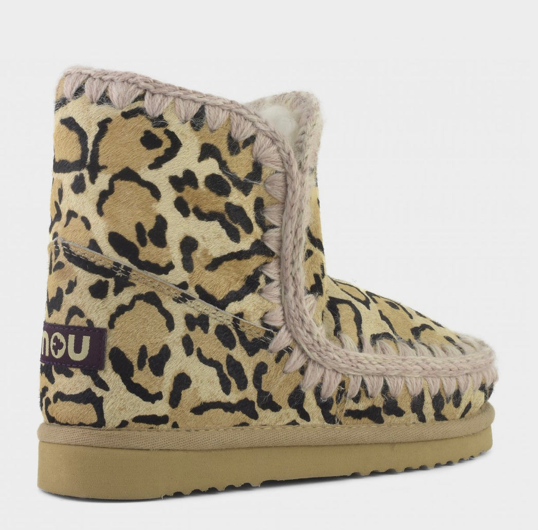 Leopard Mou Boots