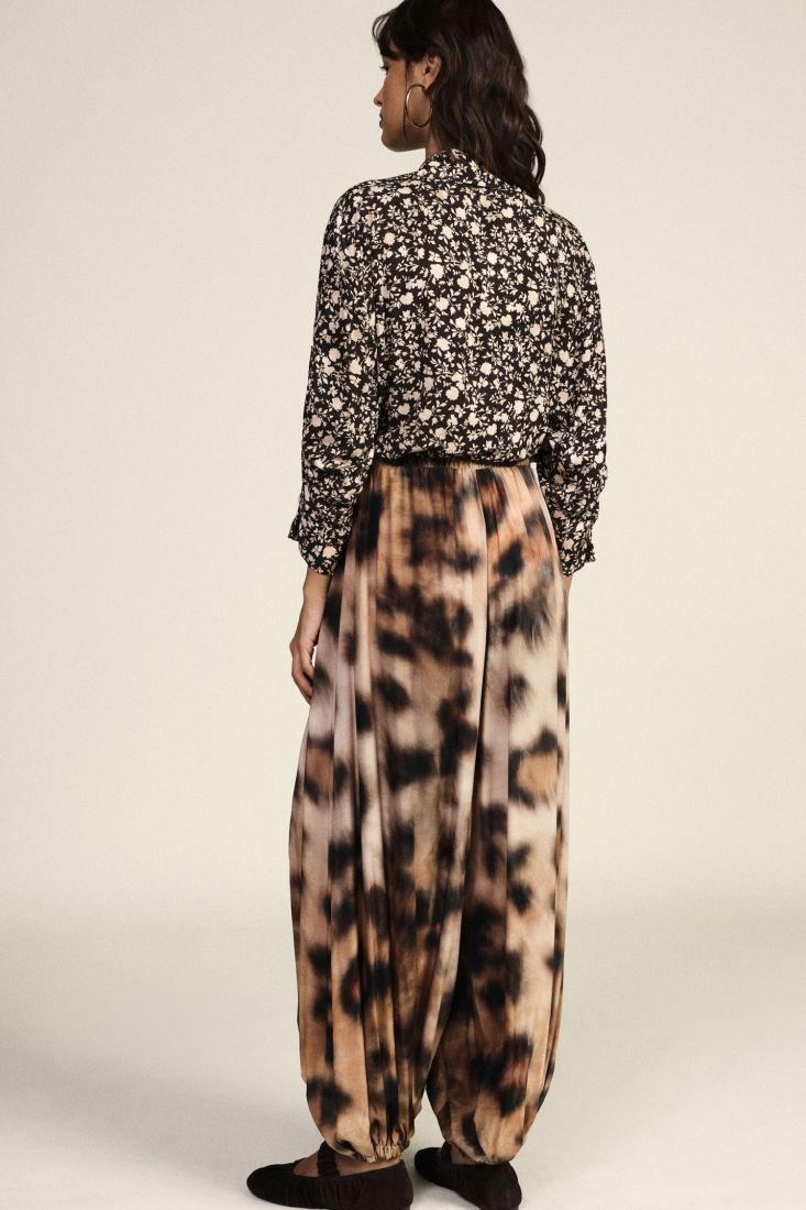 Calças animal print Dixie