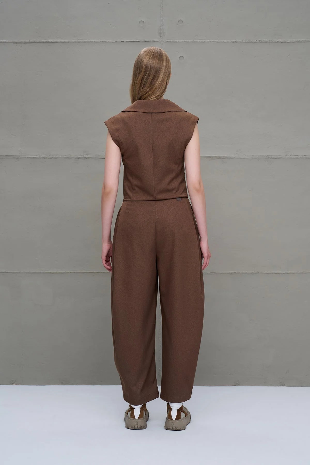 Jumpsuit Brown 18202 VDR Clothes
