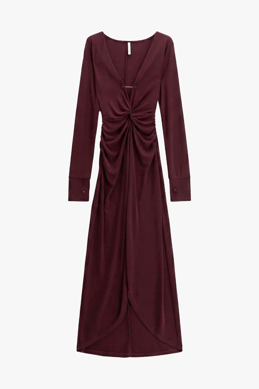 Vestido Bordeaux Imperial Fashion