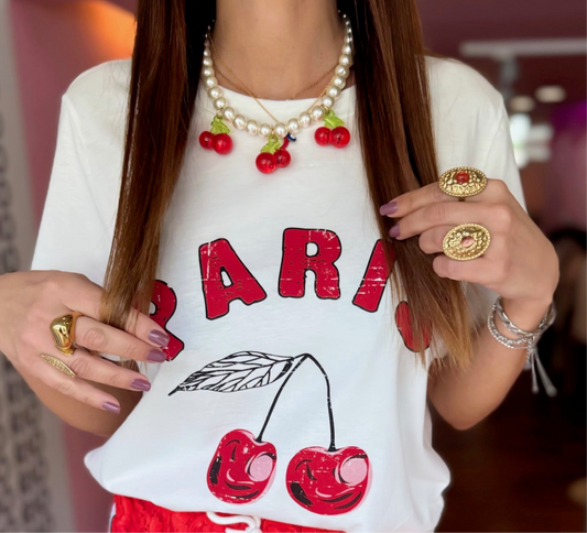 Cherrys Necklace / Colar Cerejas