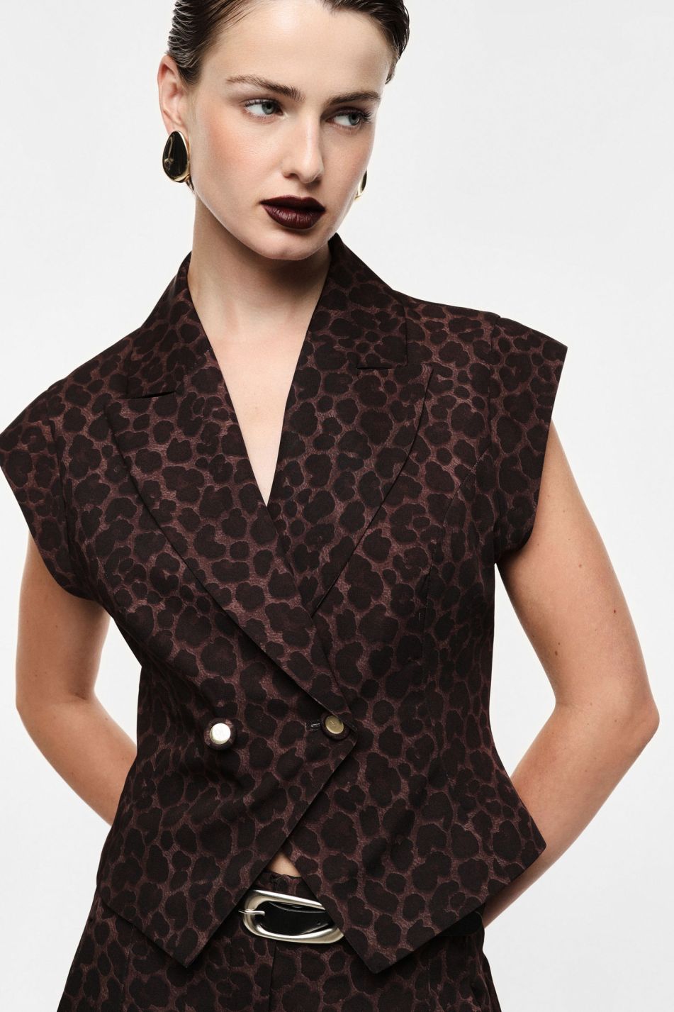 Colete Animal Print Imperial Fashion