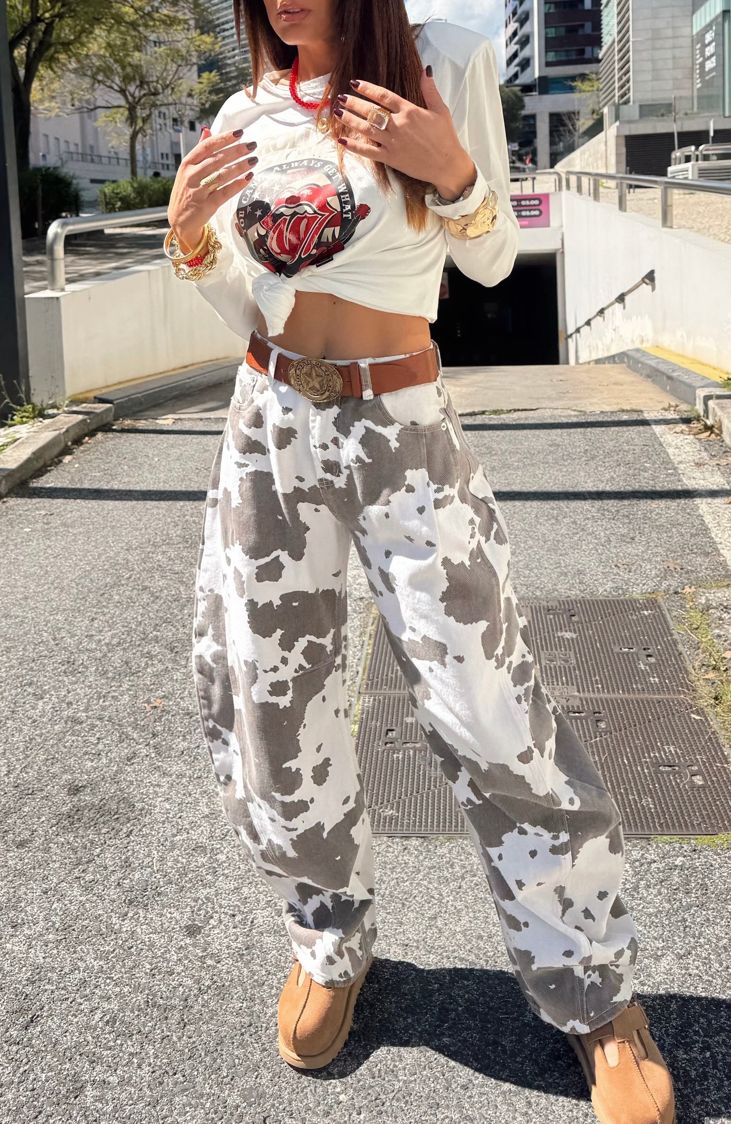Jeans Animal Print
