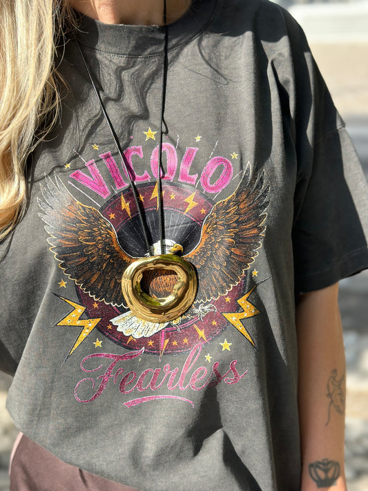 Colar Argola Dourado
