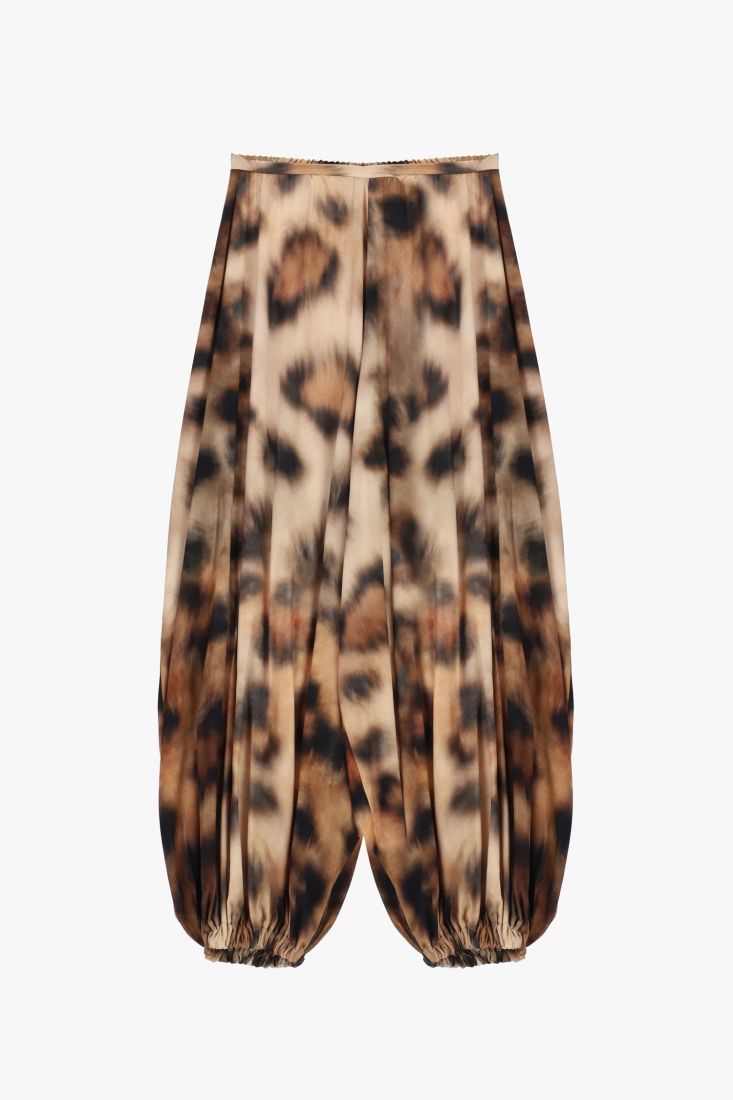 Calças animal print Dixie