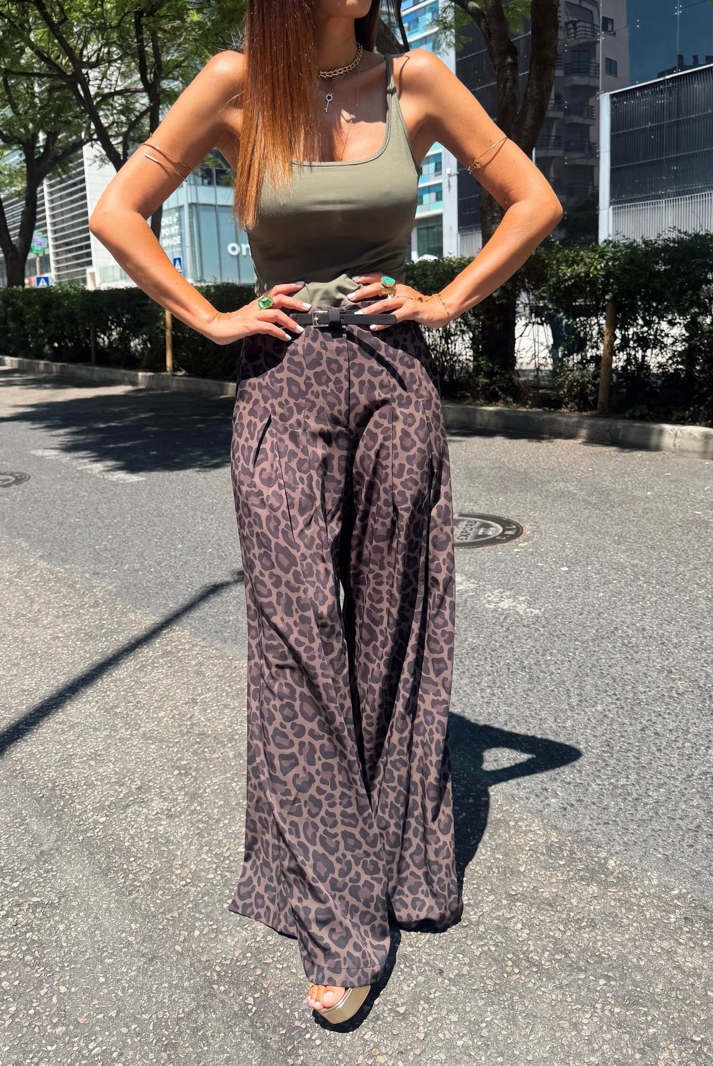 Pantalones Leopardo Imperial Fashion