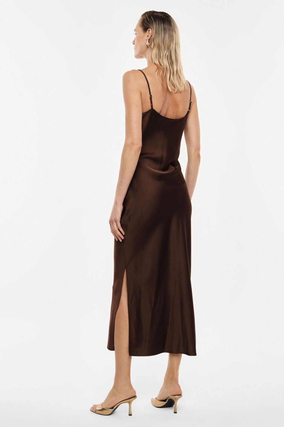 Vestido Castanho Imperial Fashion
