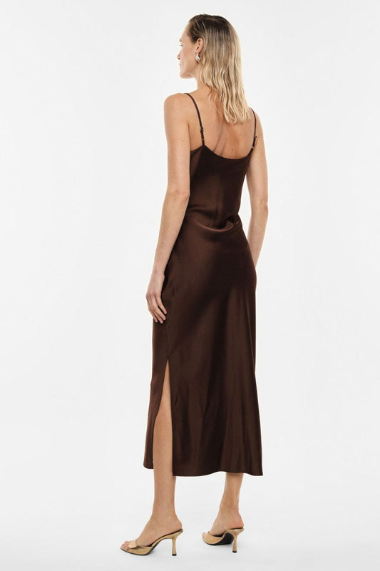 Vestido Castanho Imperial Fashion