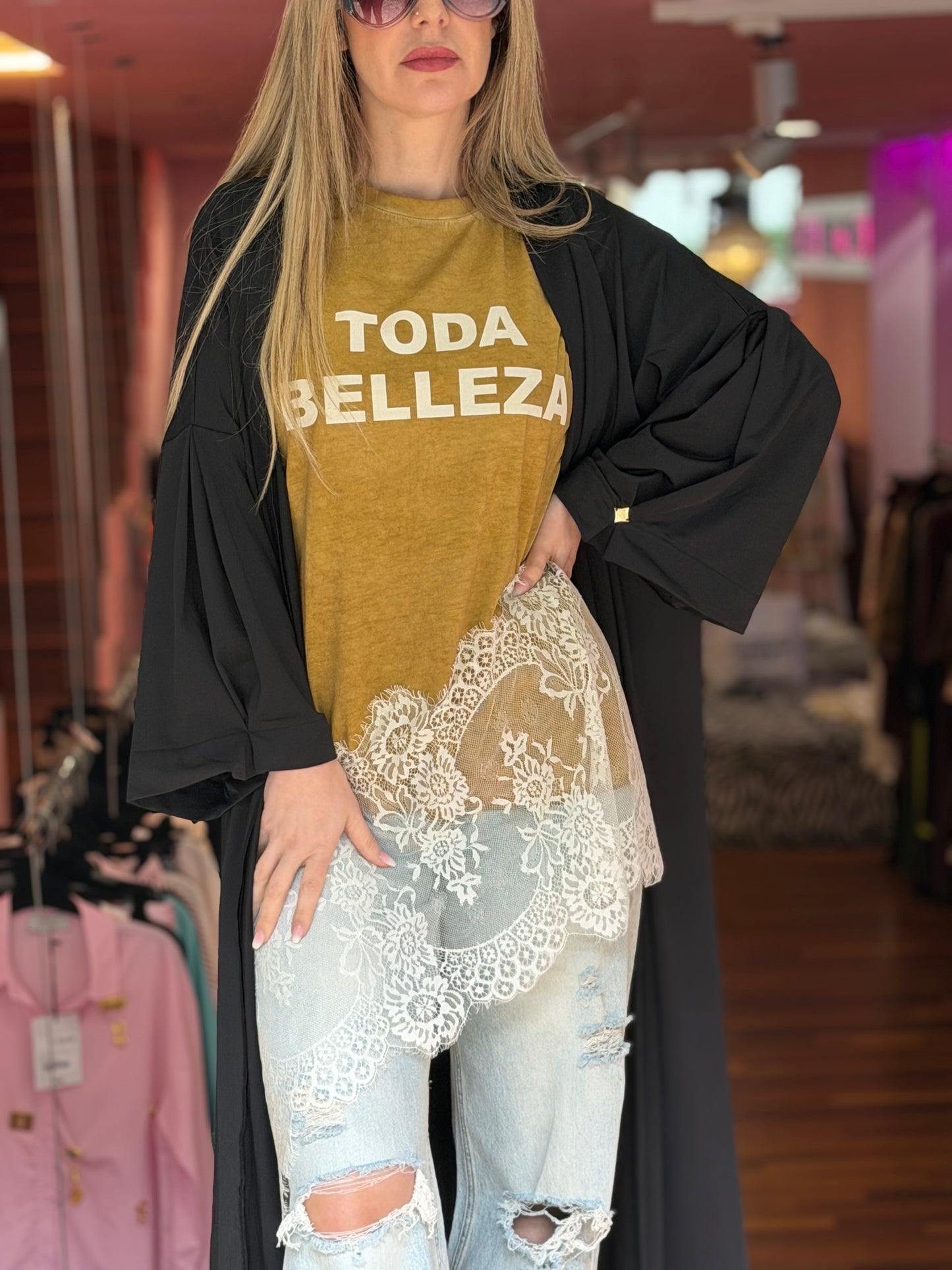 Kimono Preto Stella FIT