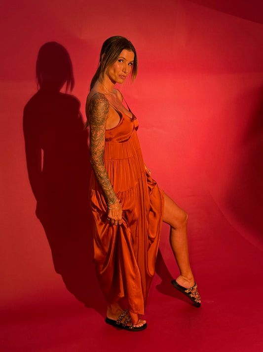Vestido Orange Vicolo