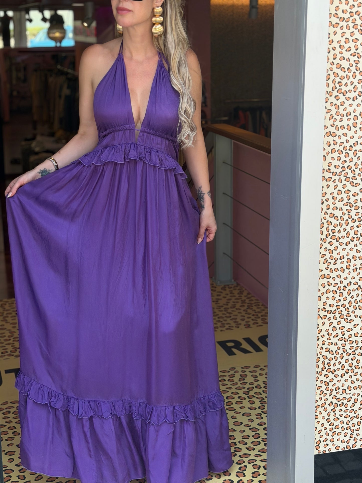 Vestido Roxo