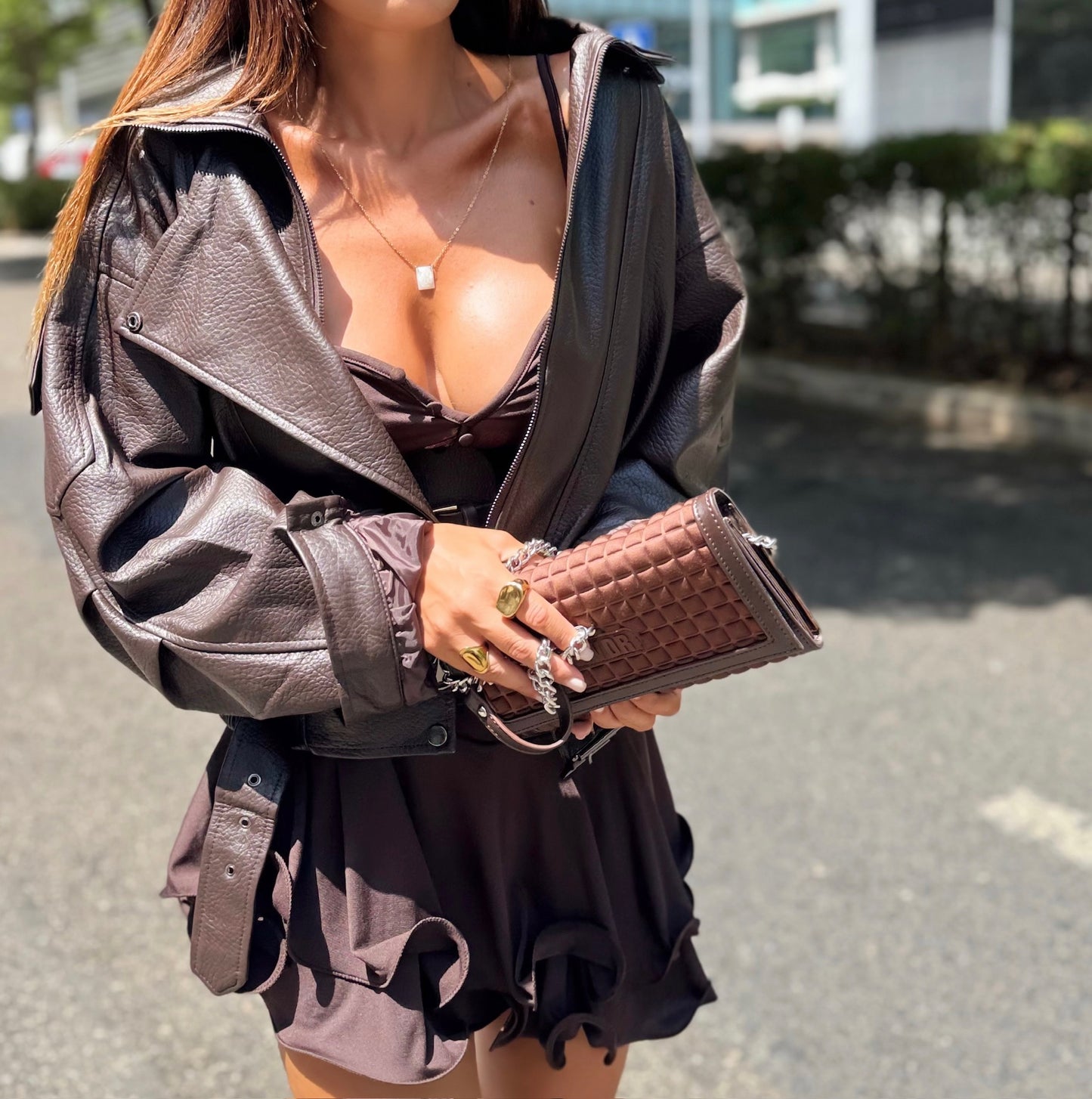 Blusão Castanho