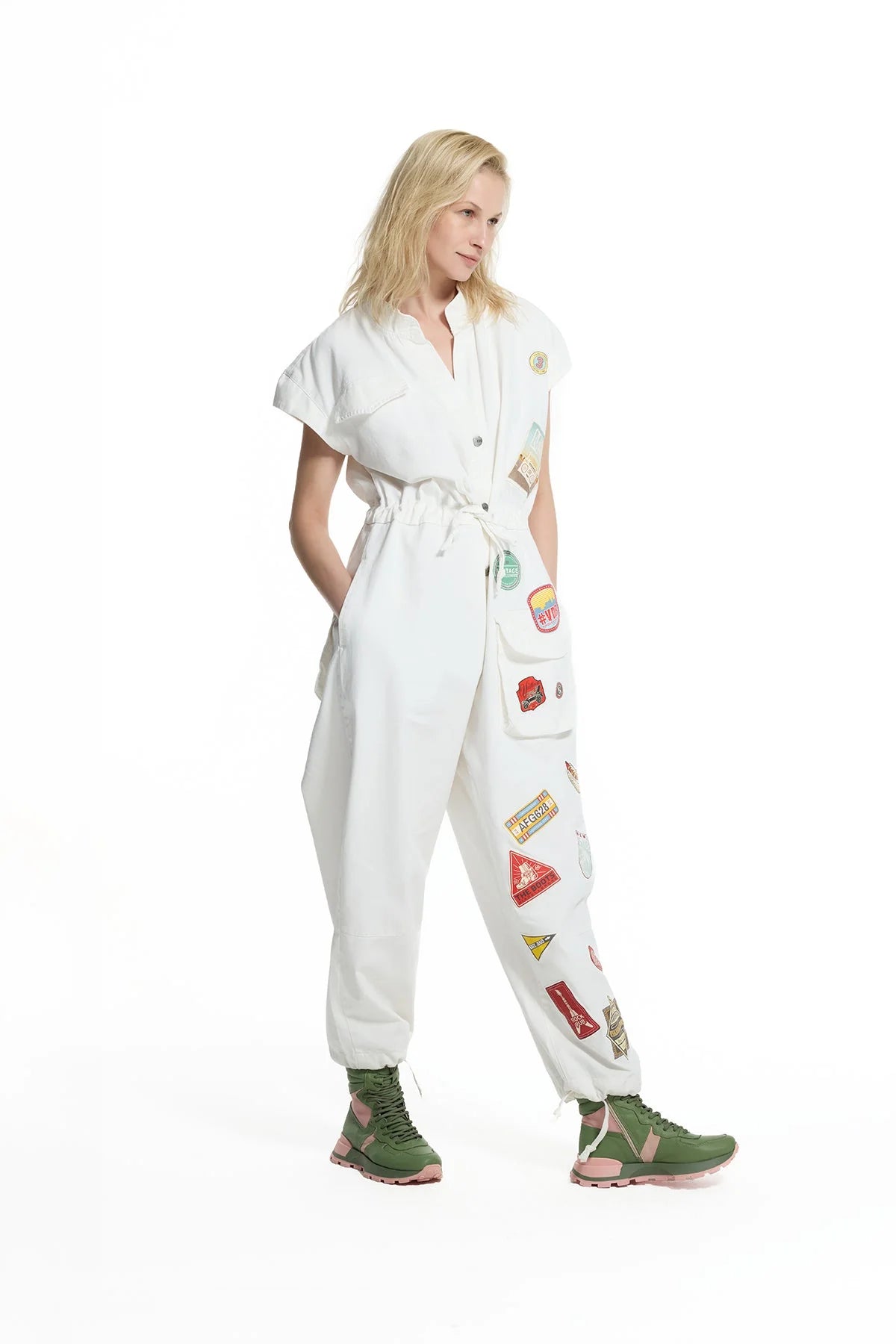 Jumpsuit White VDR