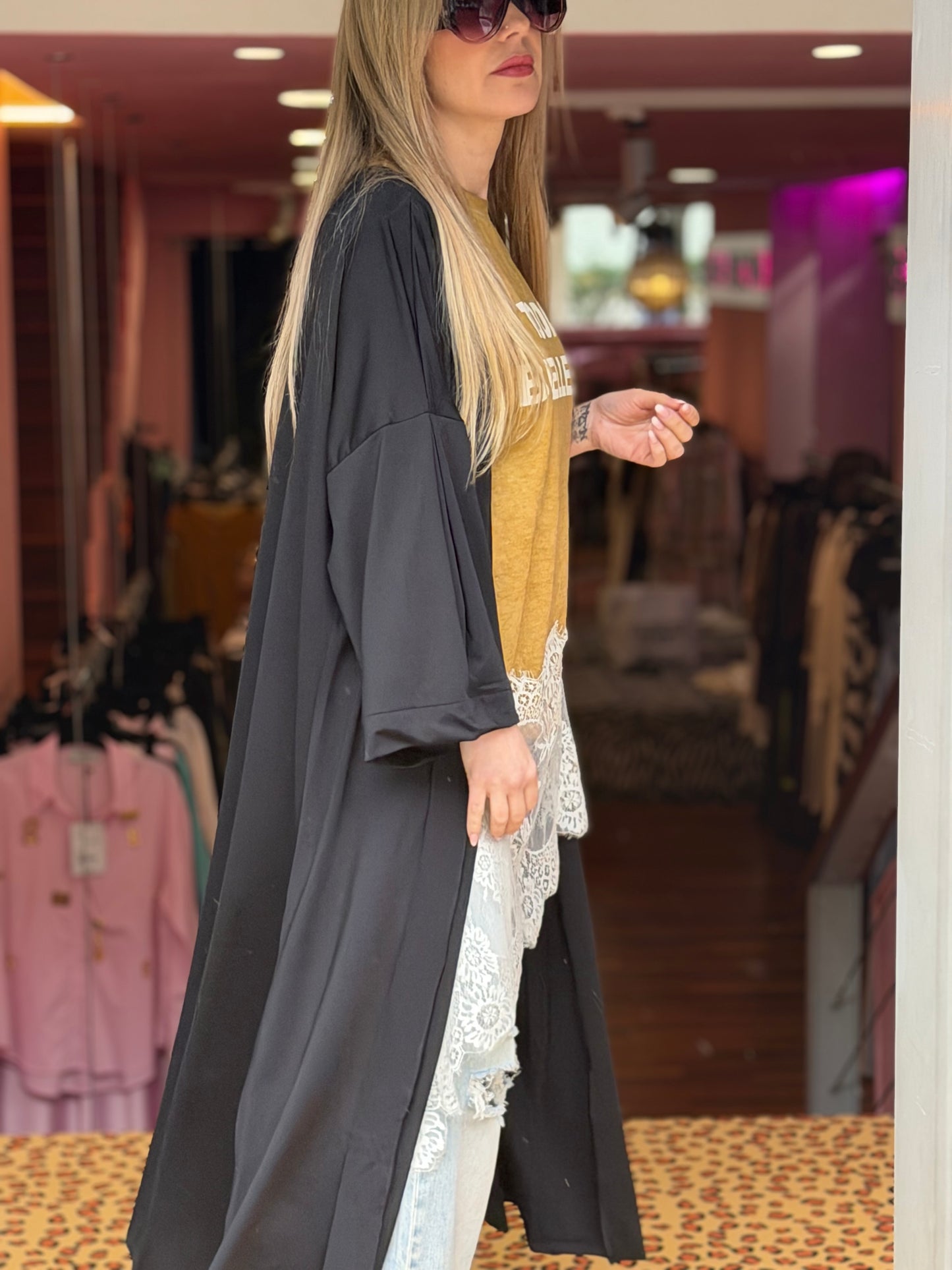 Kimono Preto Stella FIT