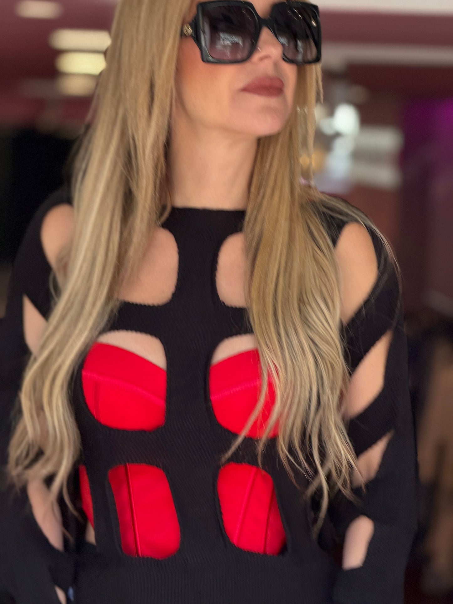 Top Vermelho Vicolo