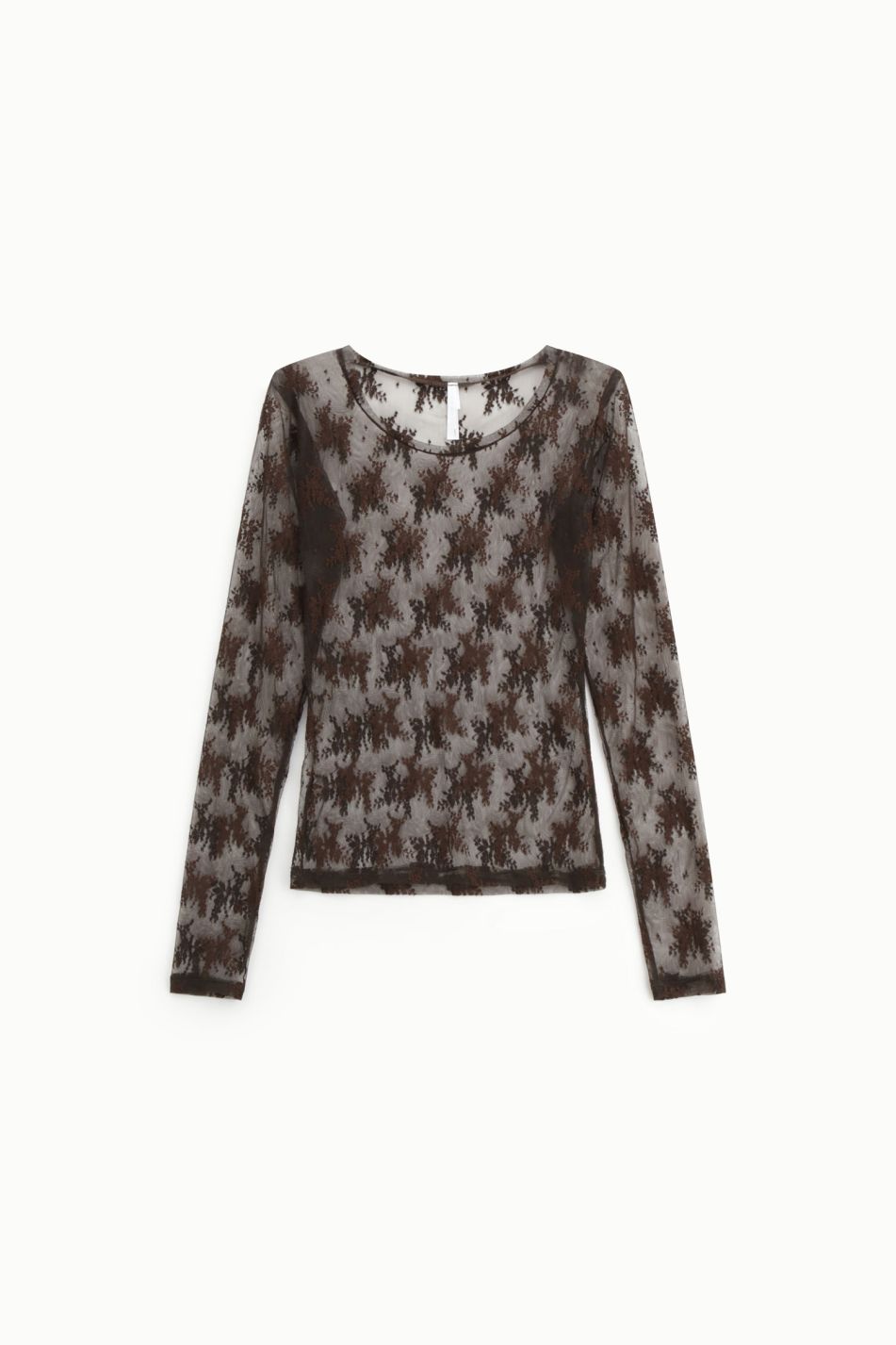 Top Renda Castanho Imperial Fashion