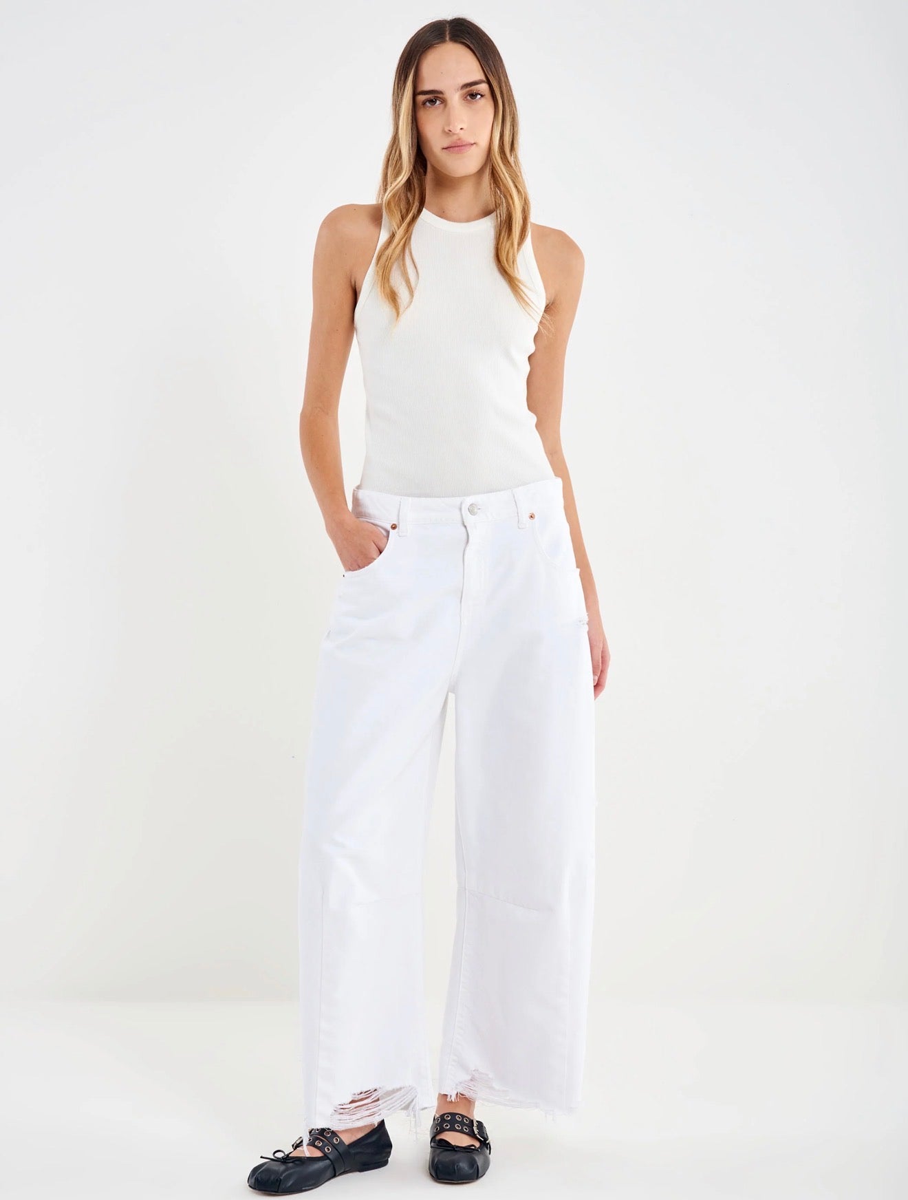 Jeans White Vicolo