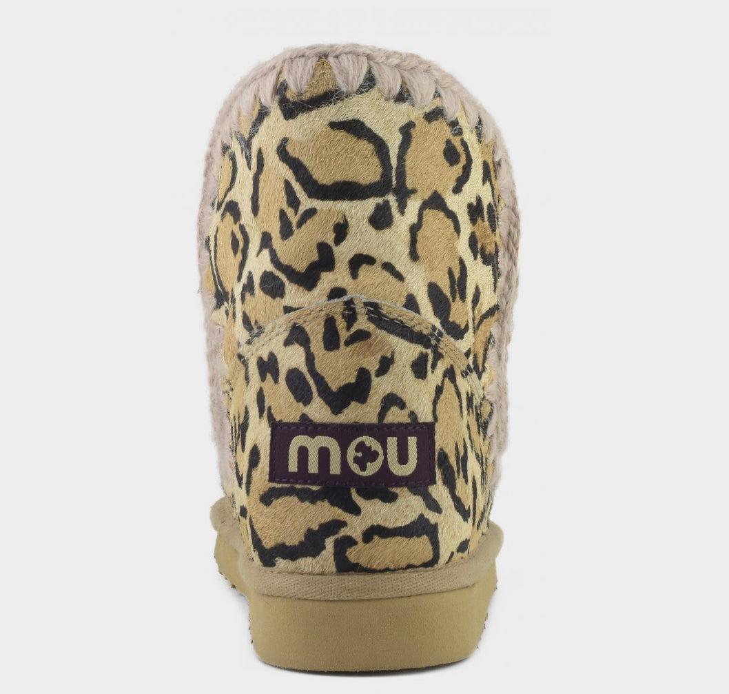 Leopard Mou Boots