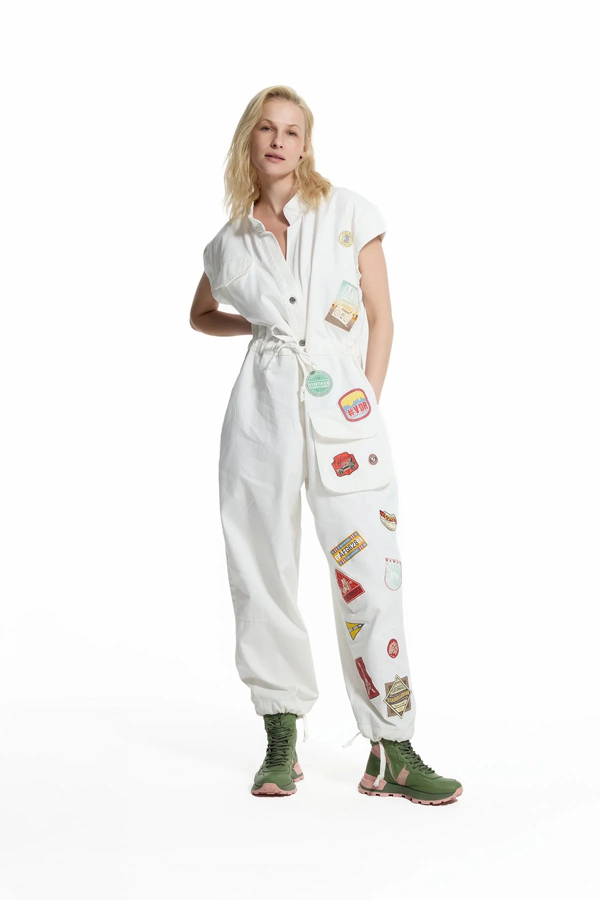 Jumpsuit White VDR