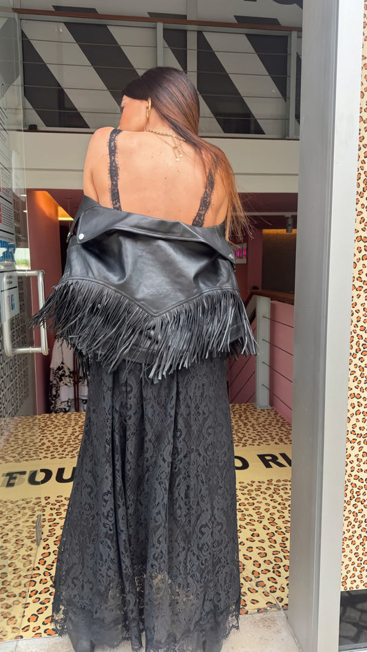 Vestido Preto Renda