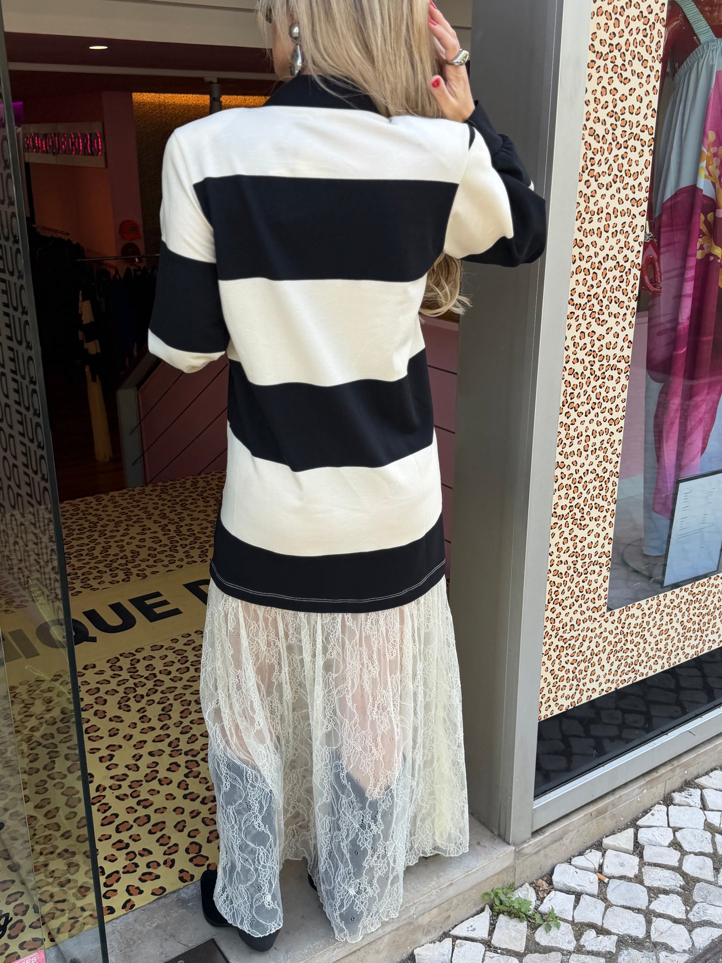 Vestido Riscas Vicolo