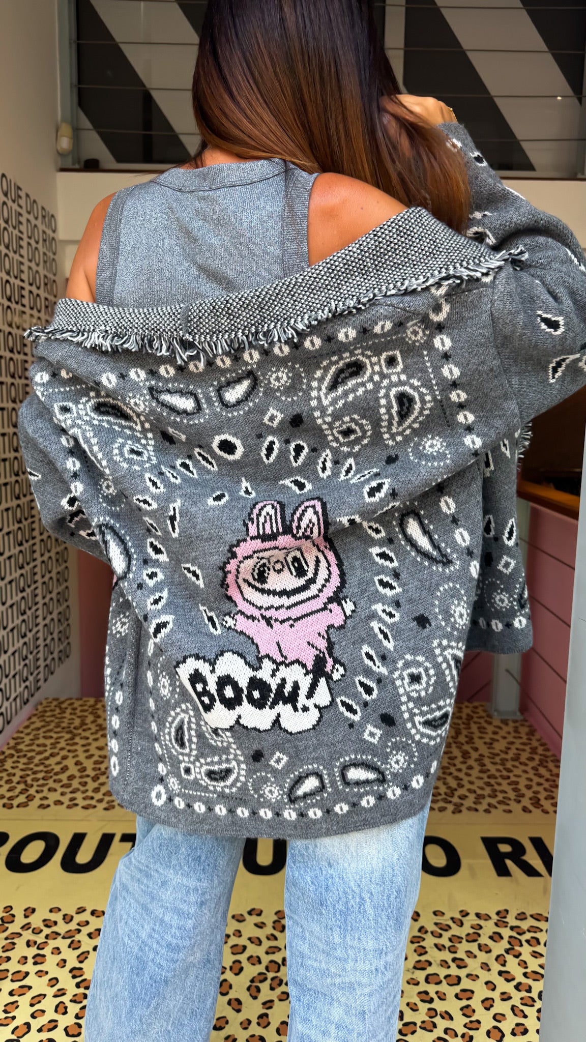 Casaco Grey Dixie Fashion