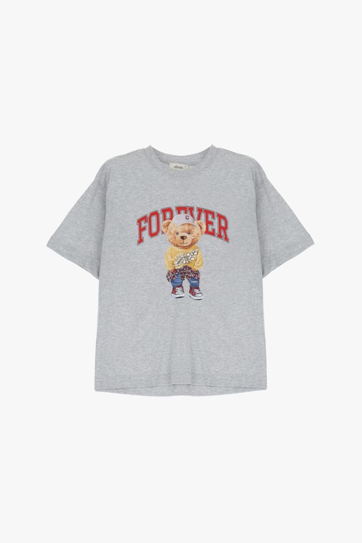 T262W045 T-shirt Grey Dixie