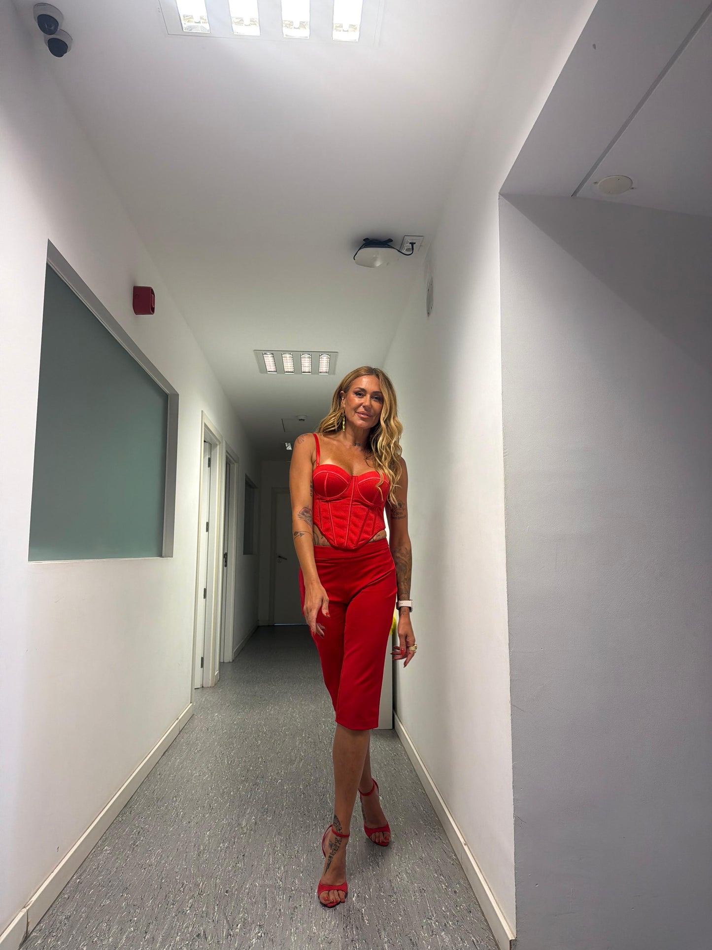 Top Vermelho Vicolo