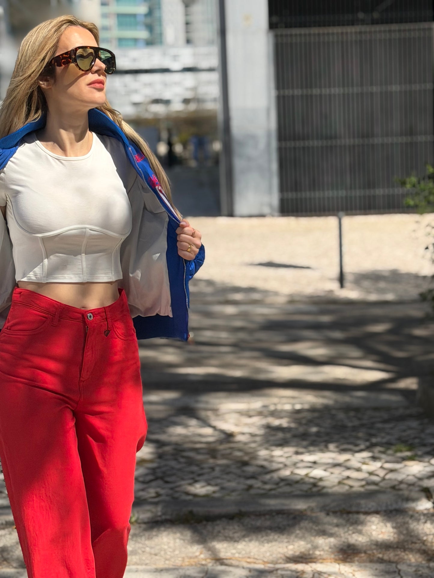 Jeans Vermelhos Dixie