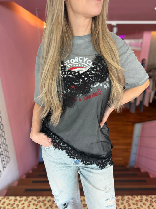 T-shirt com Top Vicolo