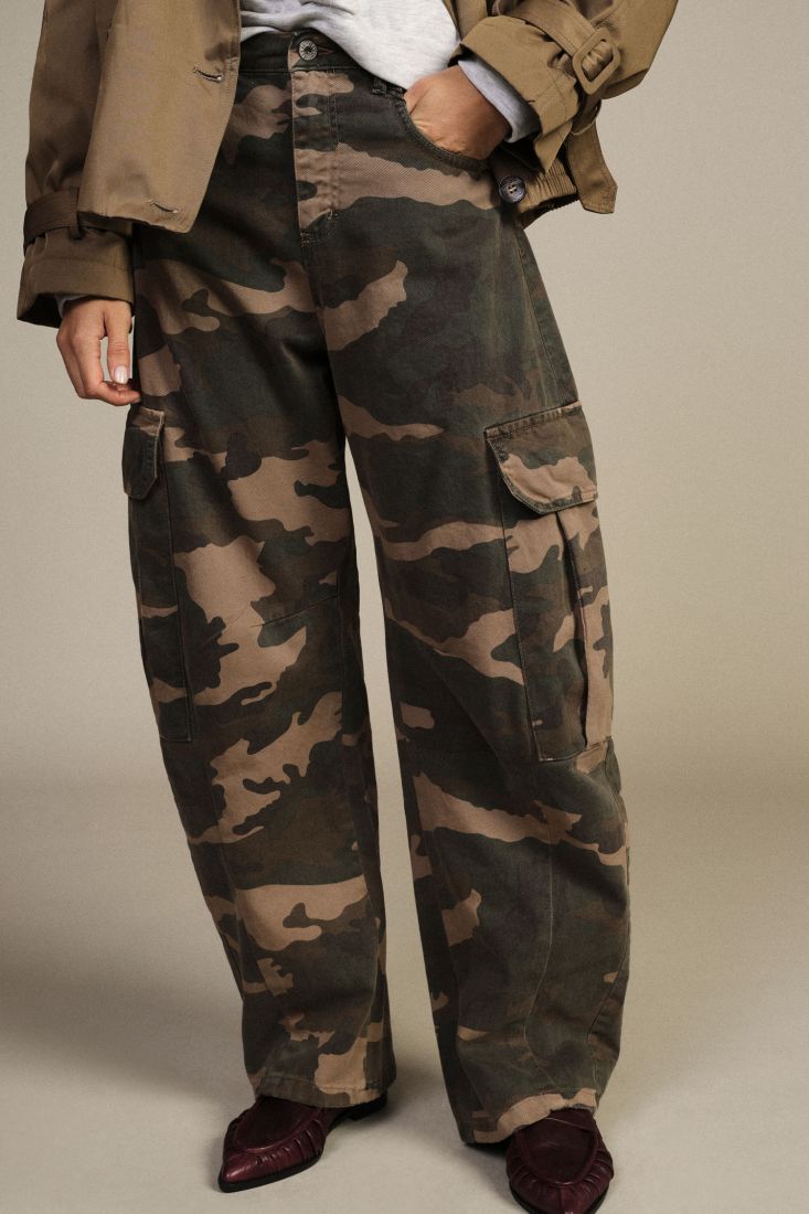 Calças Camouflage Dixie Fashion