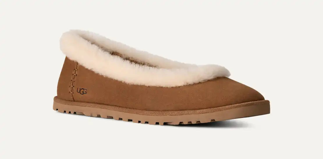 Zora Mary Jane Chestnut UGG