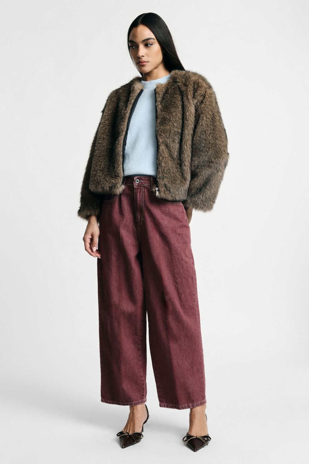 Jeans Bordeaux Please Fashion