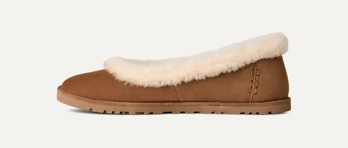 Zora Mary Jane Chestnut UGG