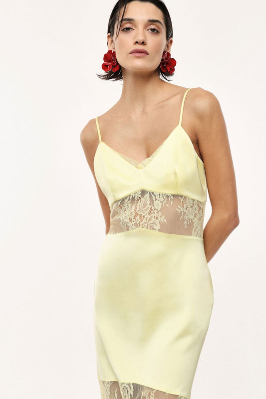 Vestido Amarelo Imperial Fashion