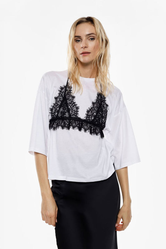 T-shirt com Top Imperial Fashion