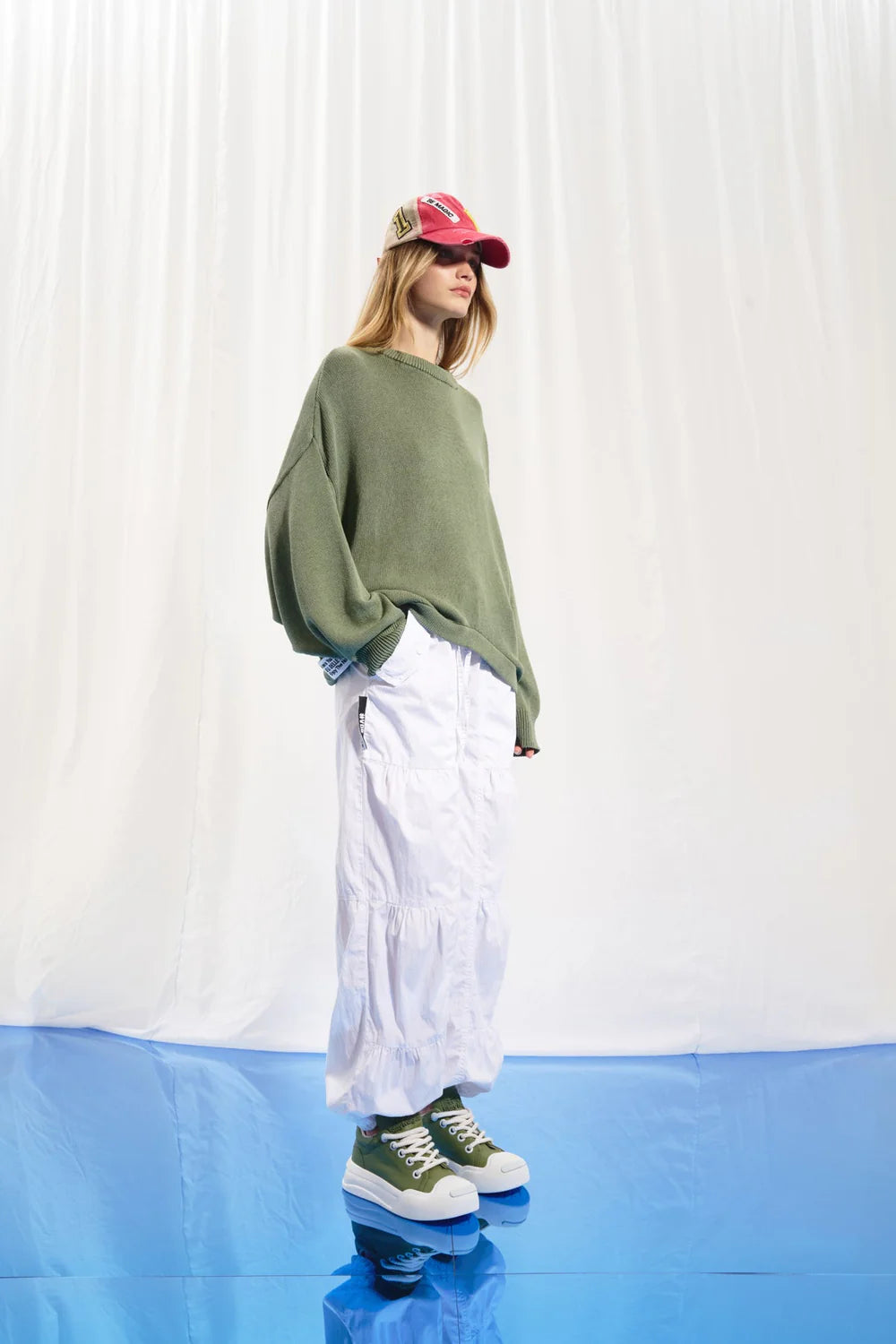 Olive Sweater 17180
