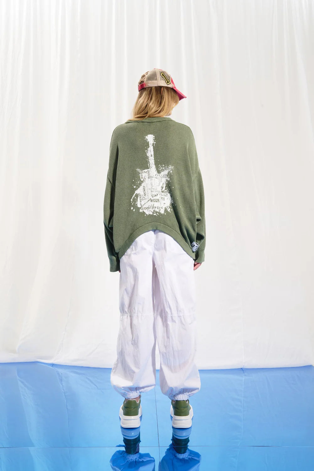 Olive Sweater 17180